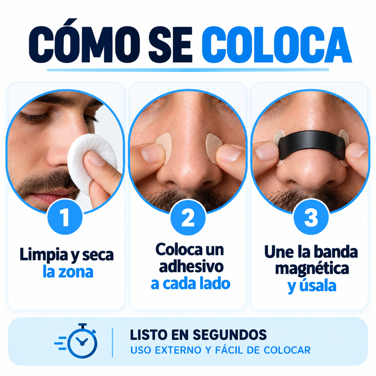 RespiraMax™ — Sistema Magnético para Respirar Mejor